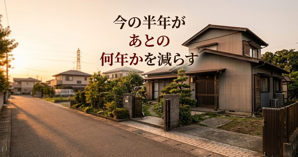 今の半年があとの何年かを減らす。実家の片付けにうんざりしたのは自分だけではない